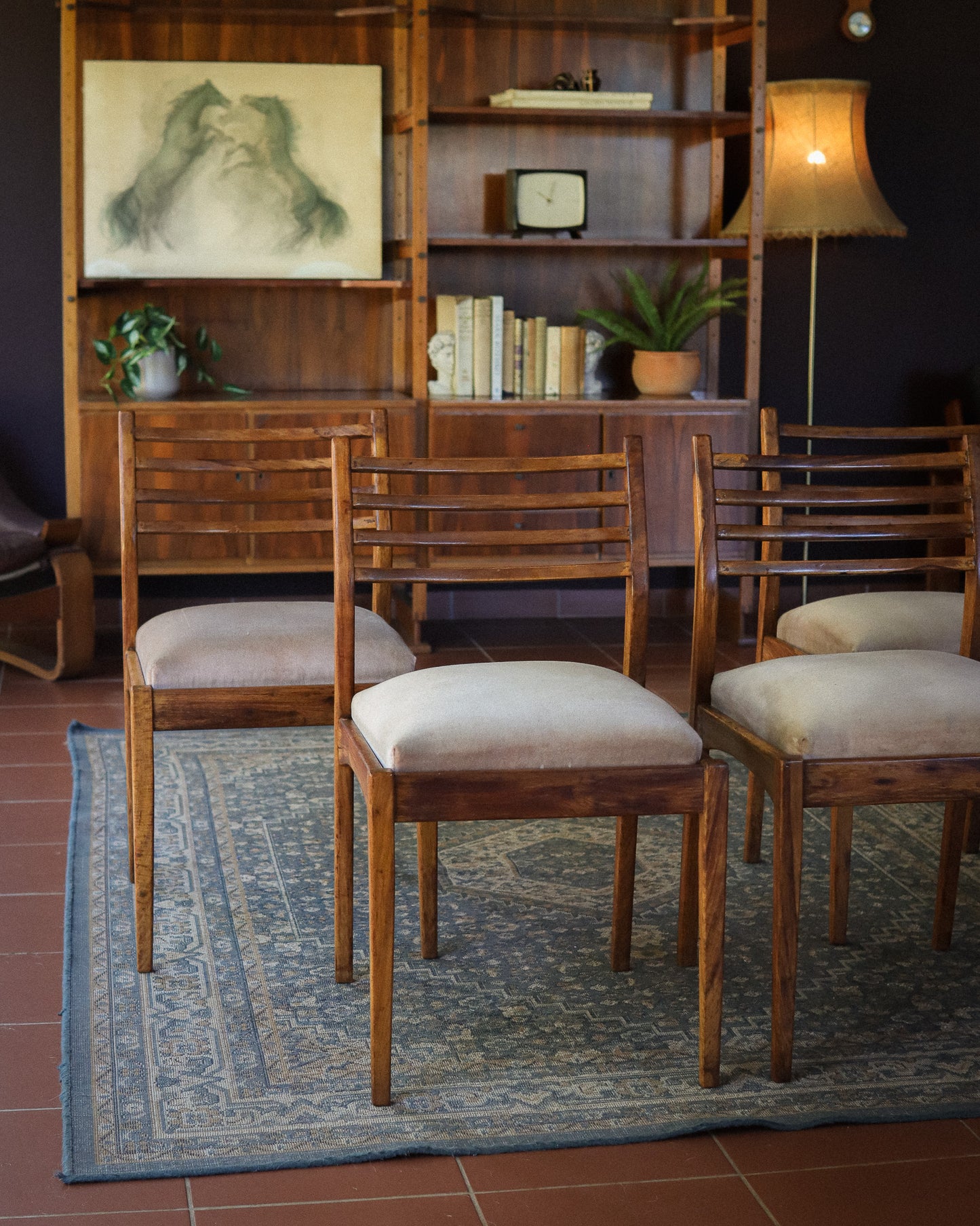 Set of 4 Mid-Century Dining Chairs