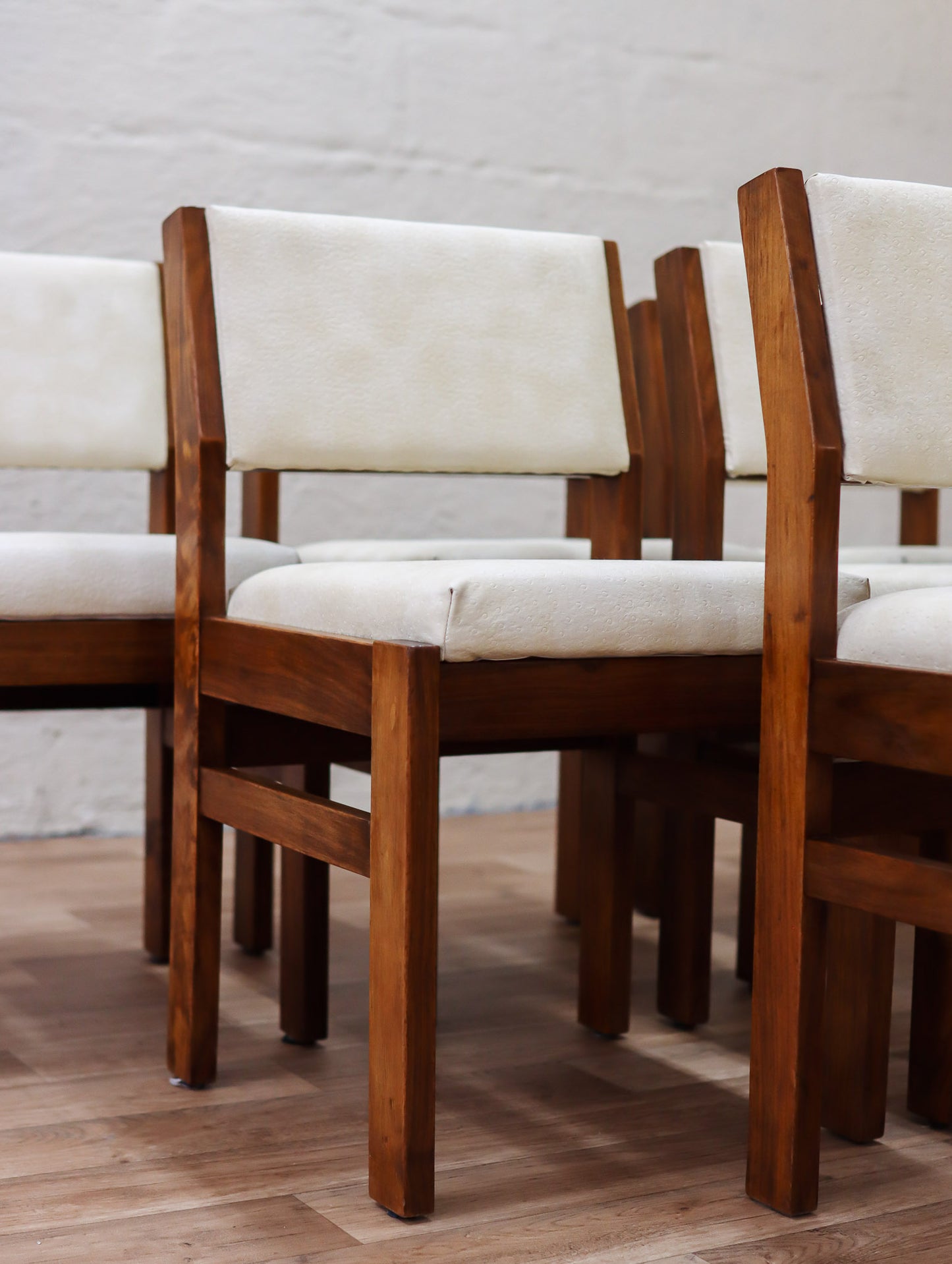 Set of Six Mid-Century Dining Chairs