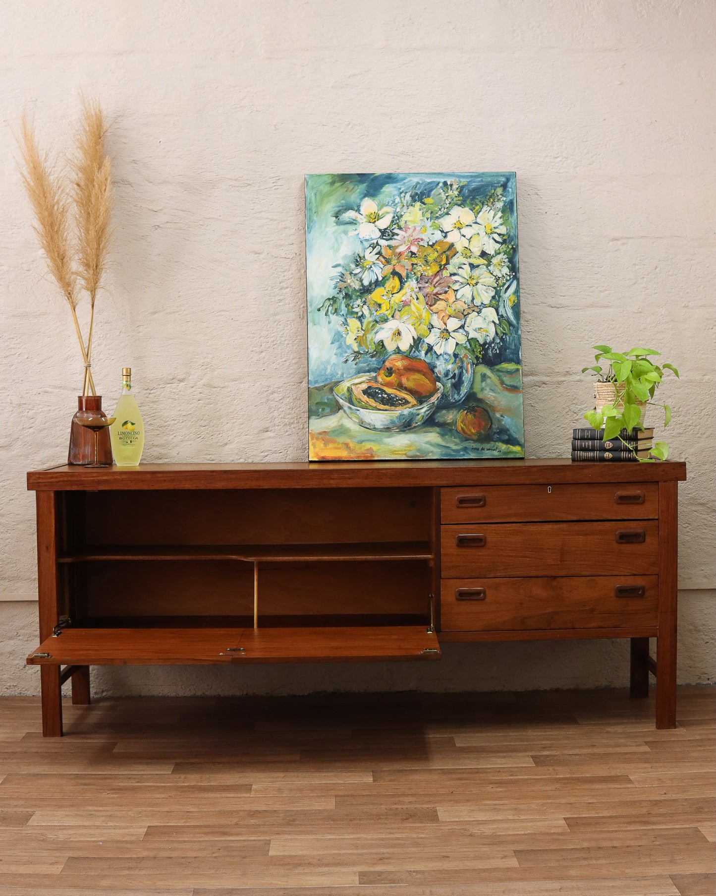 Mid-Century Kiaat Sideboard