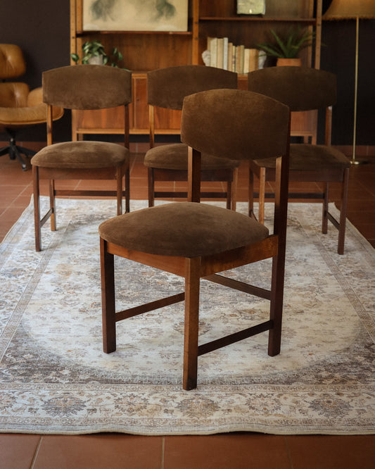 Set of 5 Retro Dining Chairs