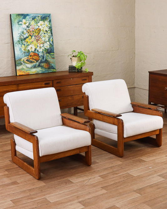 Pair of Retro Grafton Everest Armchairs