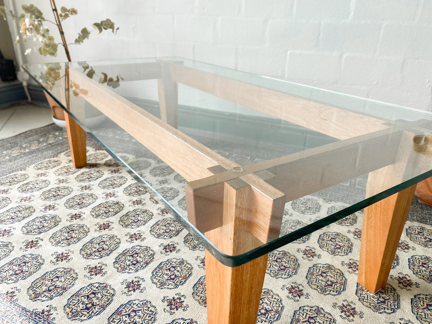 Glass Top Coffee Table