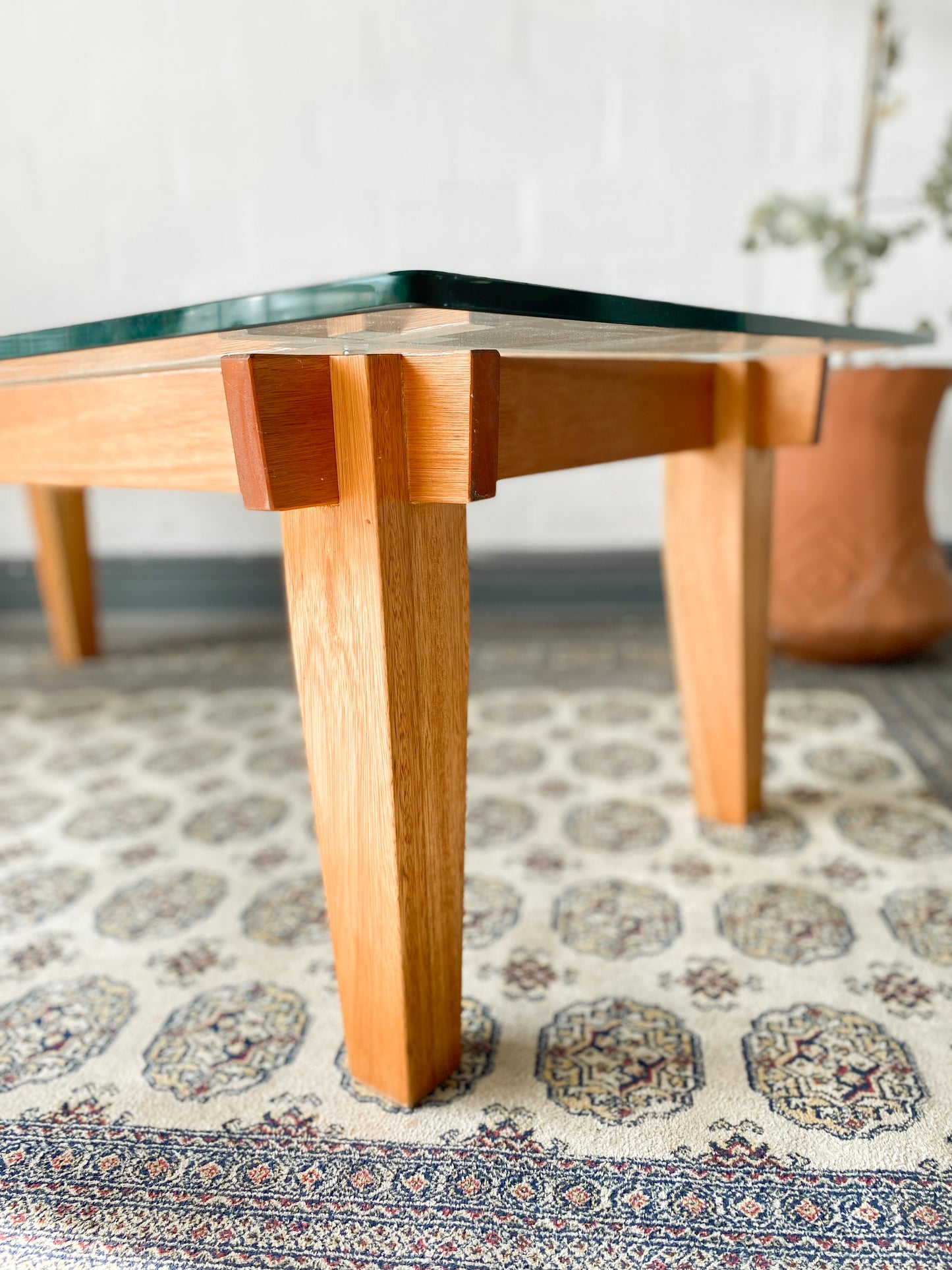 Glass Top Coffee Table