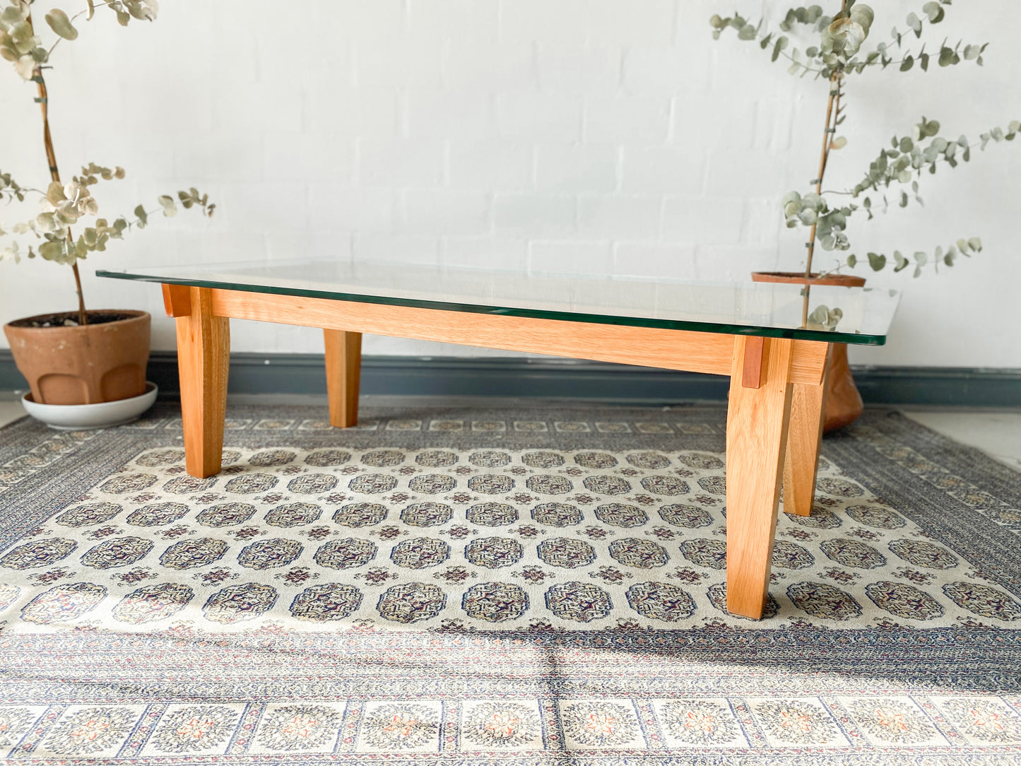 Glass Top Coffee Table