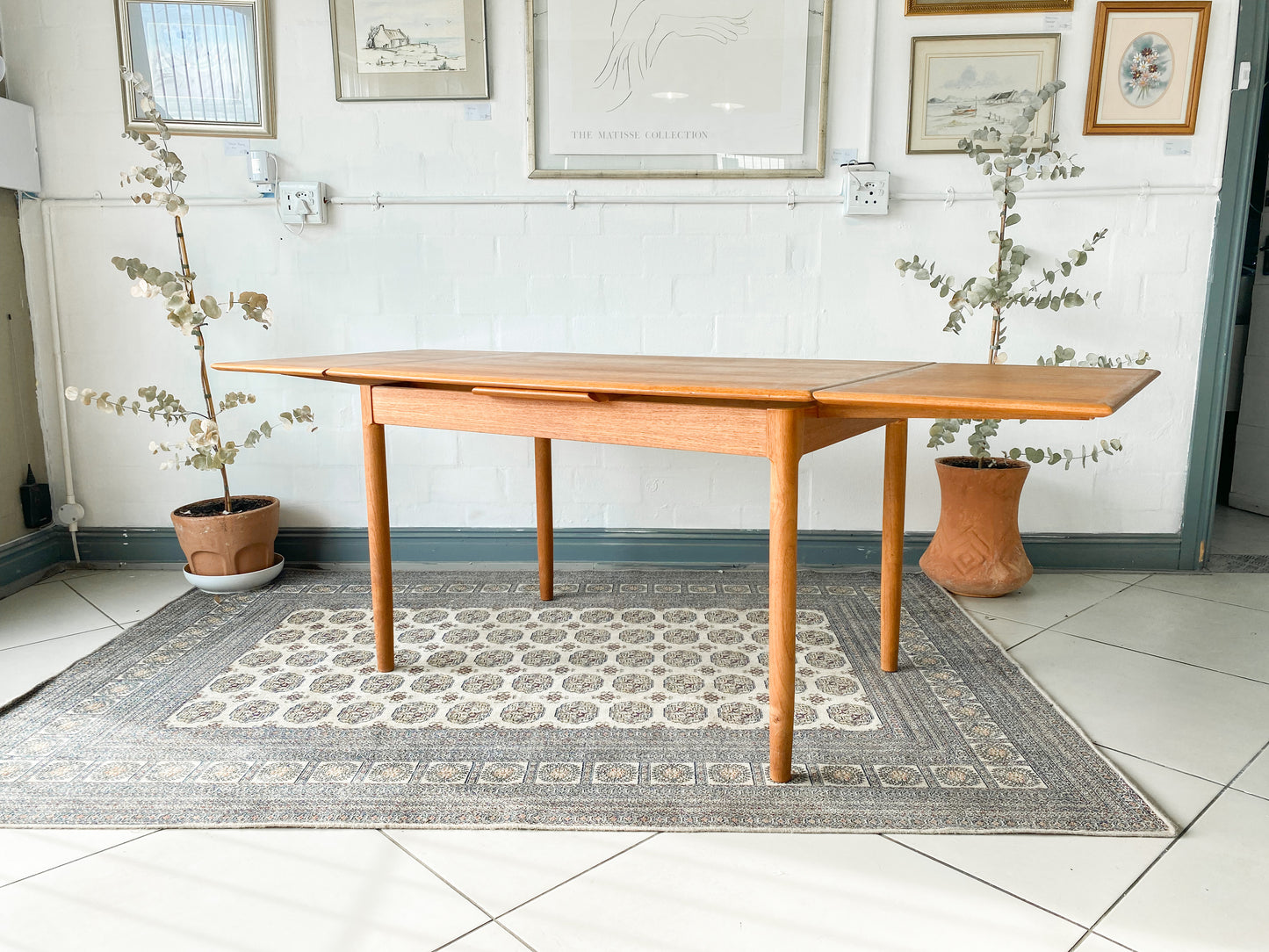 Danish Extendable Dining Table