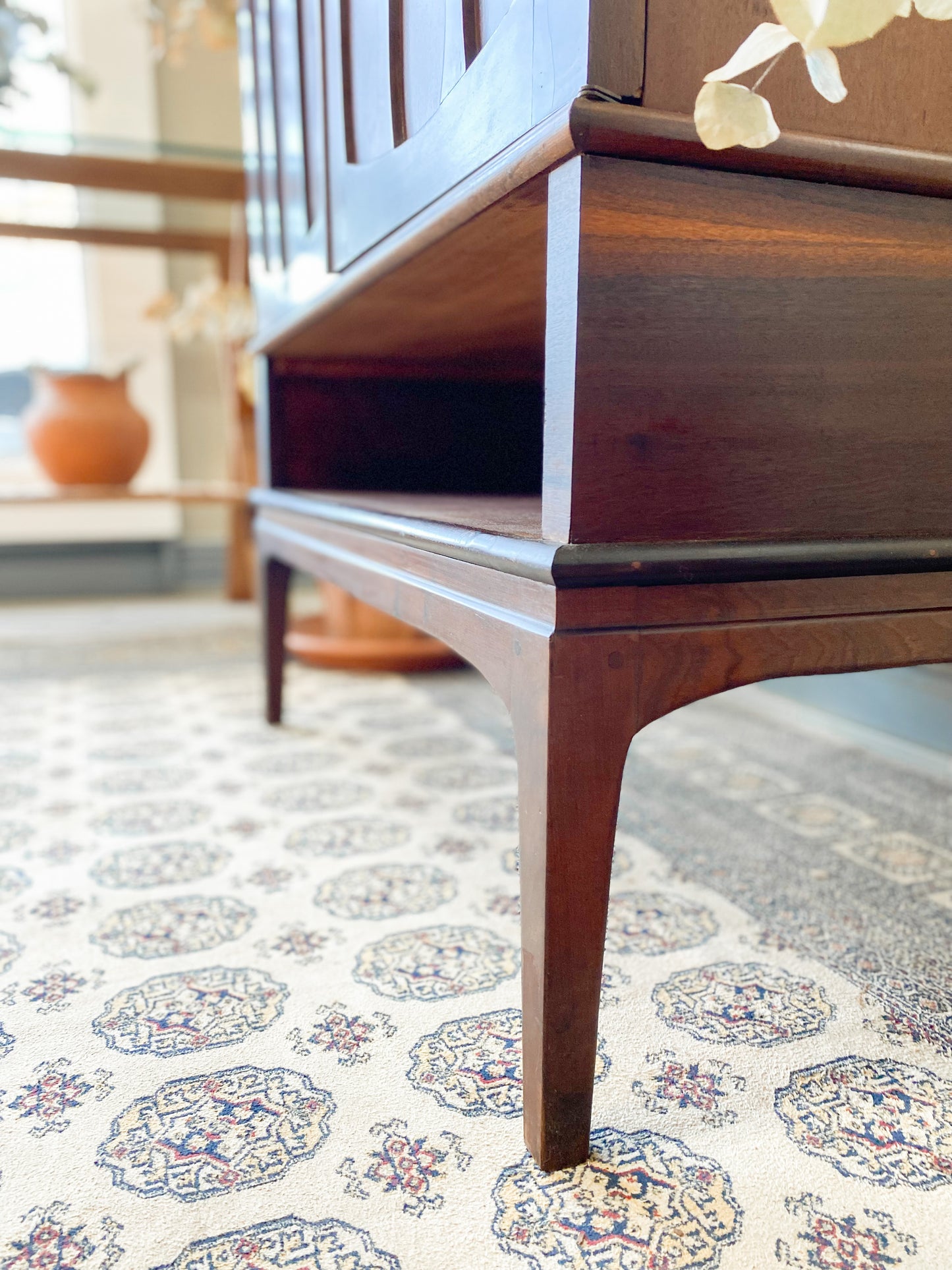 Imbuia MCM Cabinet