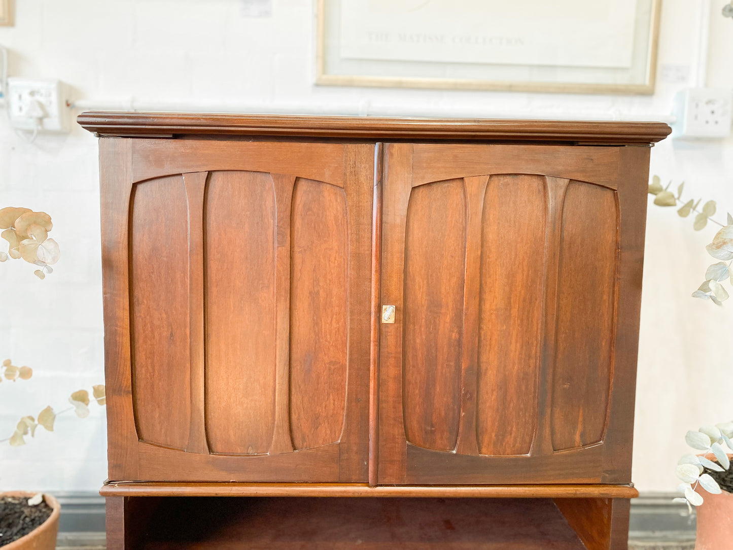 Imbuia MCM Cabinet