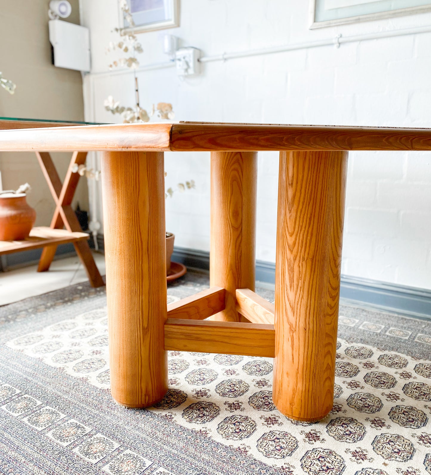 Travertine Dining Table