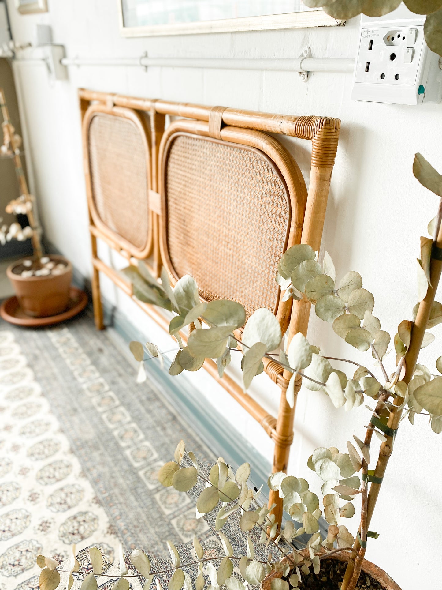 Cane Headboard