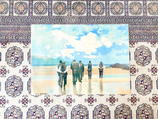 John Skelton "Men of Arran" Canvas Print