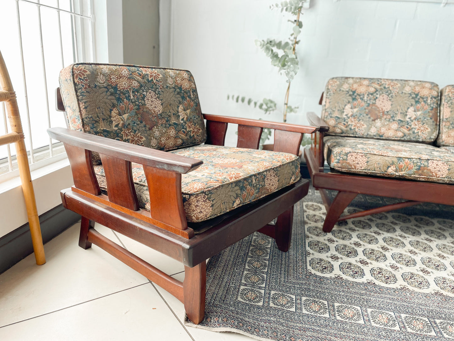 Airflex Lounge Suite Crafted In Solid Imbuia