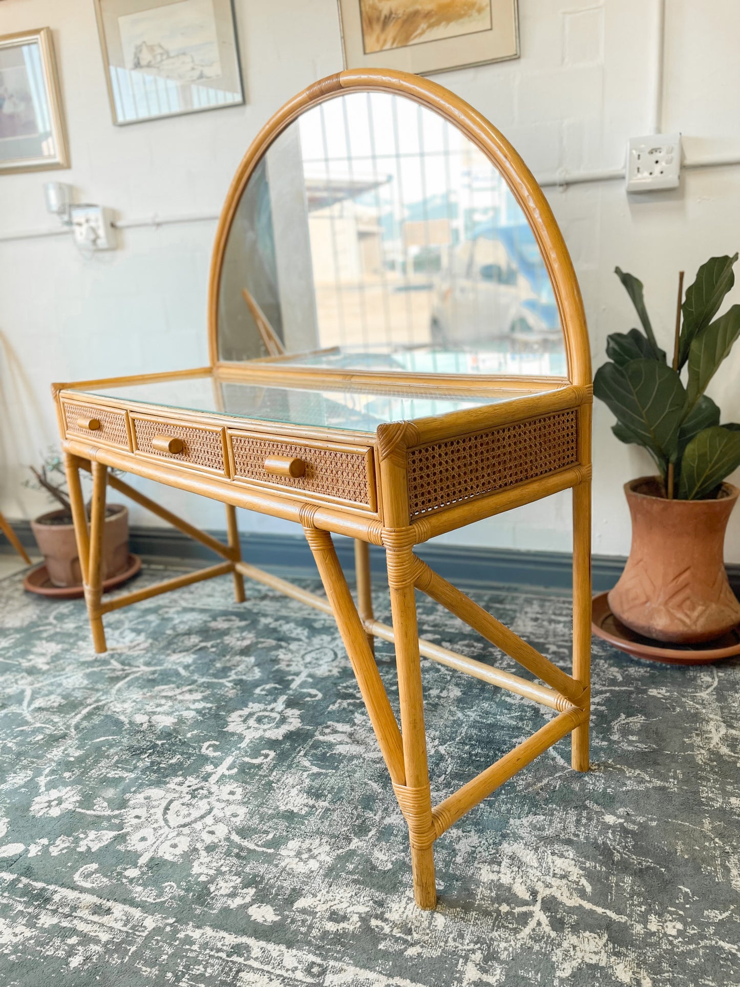 Cane Dresser and Seat