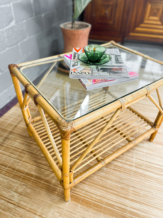 Cane Coffee Table