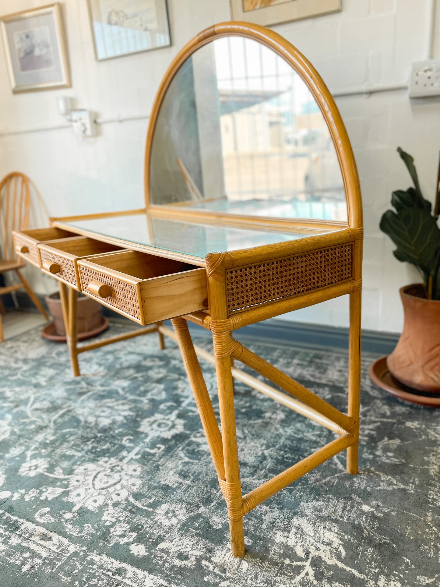 Cane Dresser and Seat