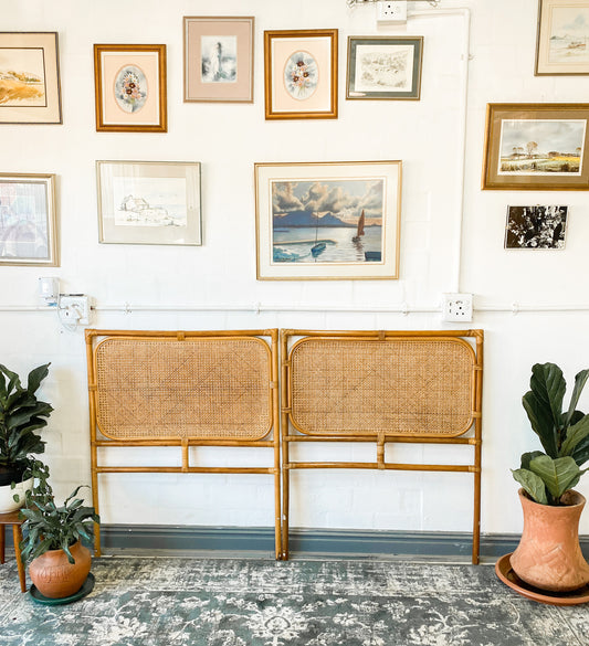 King Cane Headboard