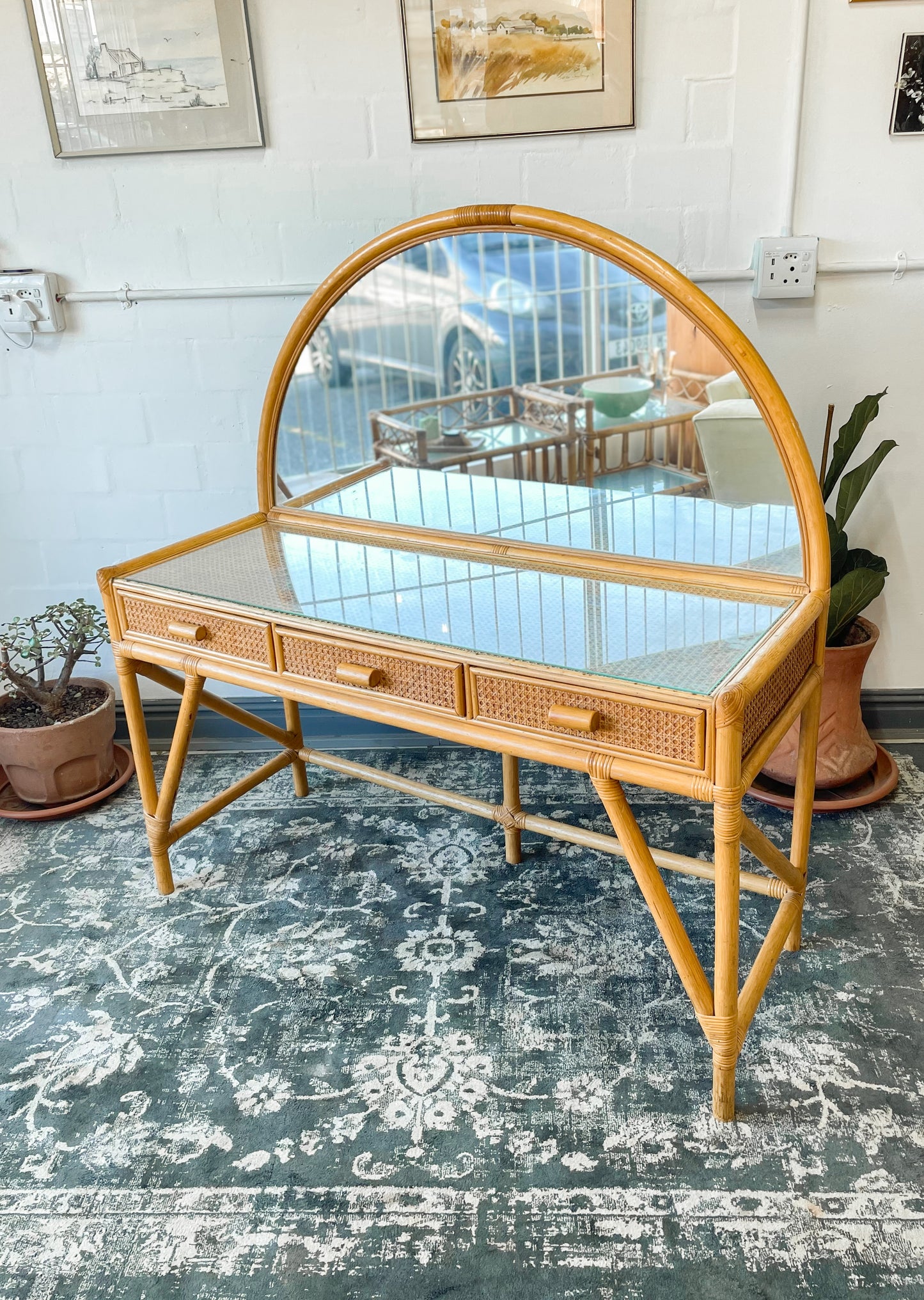 Cane Dresser and Seat
