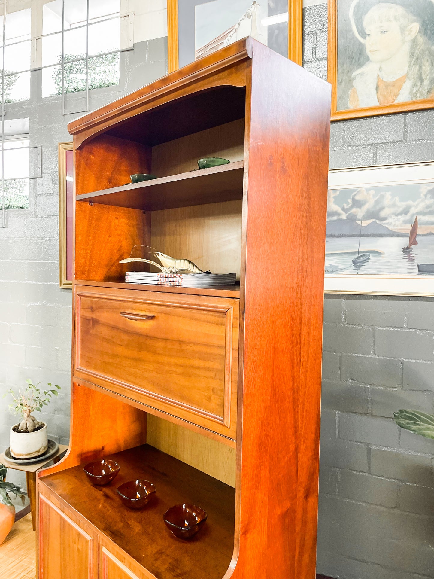 Mid Century Wall Unit