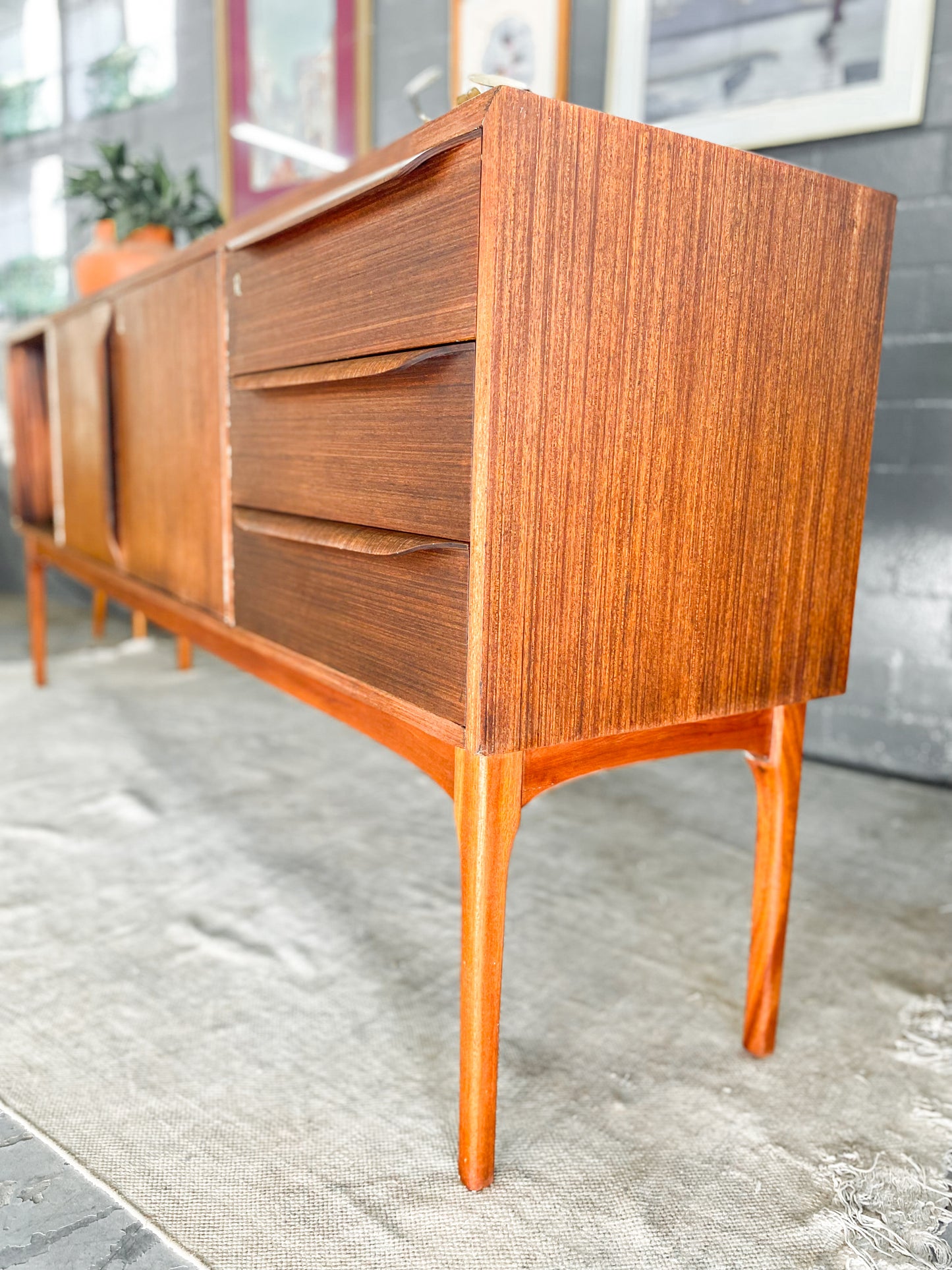 Duros Mid Century Sideboard