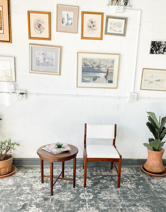 Mid Century Imbuia Side Table