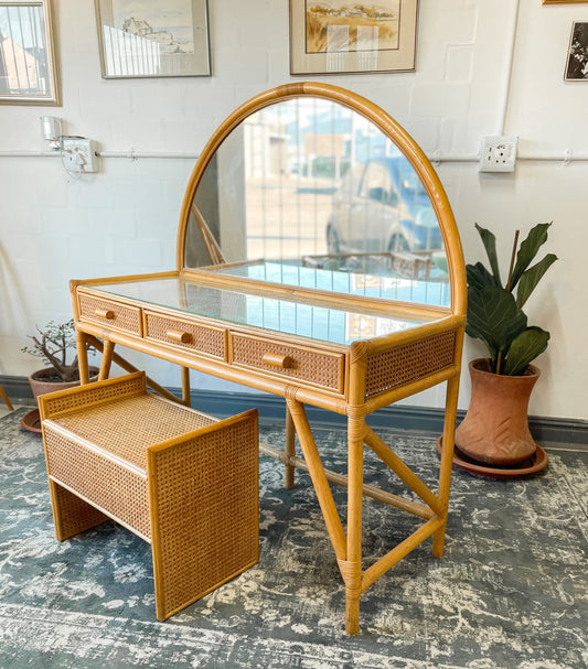 Cane Dresser and Seat