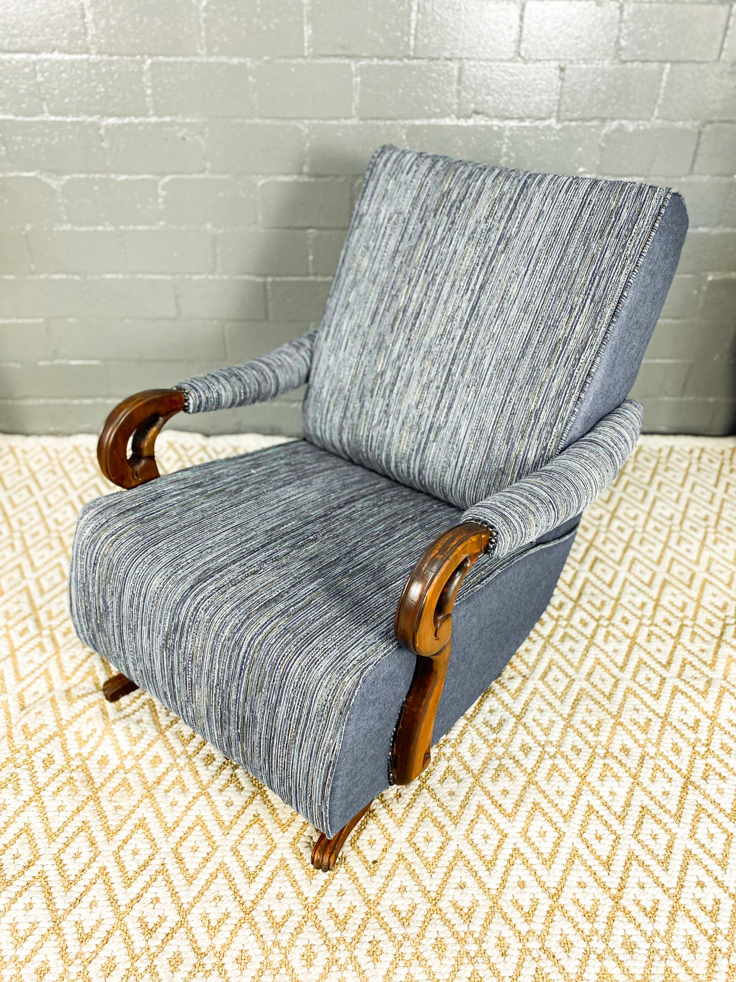 "Banana" Style Rocking Chair