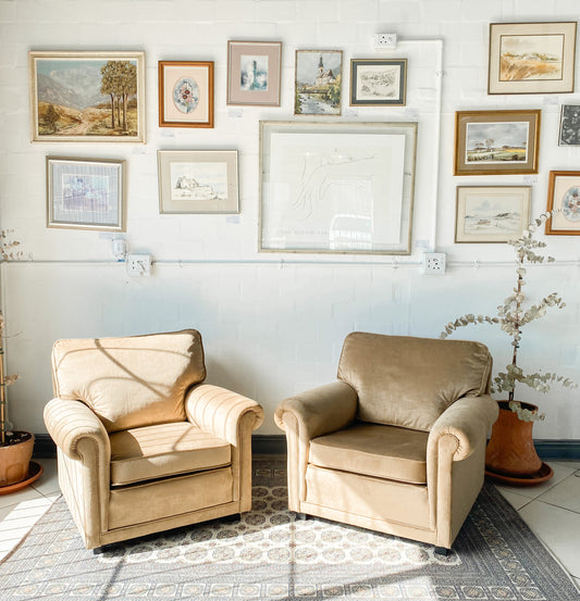 Pair of Comfy Armchairs