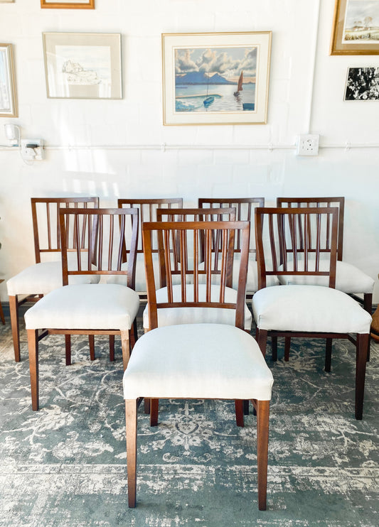 Set of 8 EE Meyer Dining Chairs