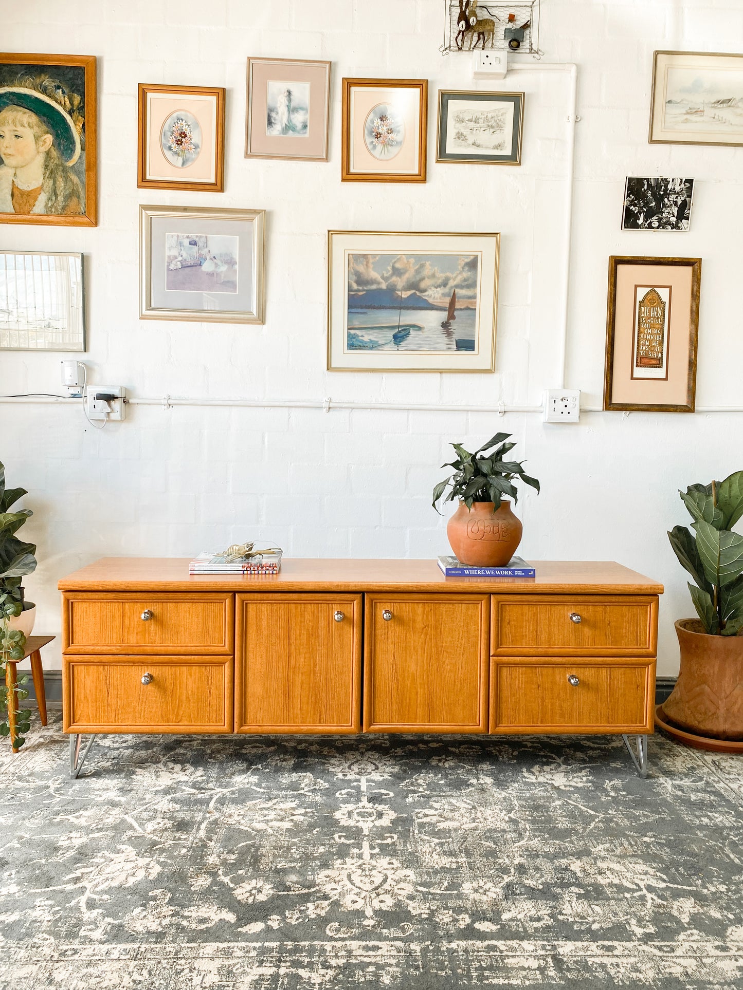 Mid Century Schreiber Sideboard