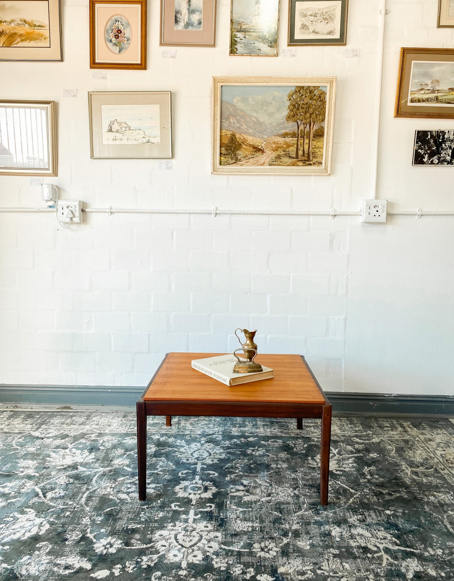 Mid Century Modern Square Coffee Table