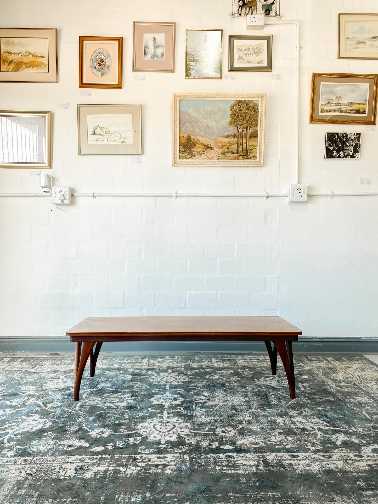 Mid Century WIshbone Coffee table