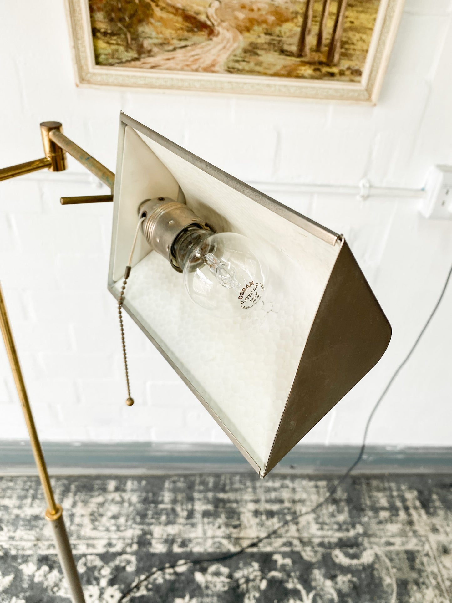 Brass Floor Lamp