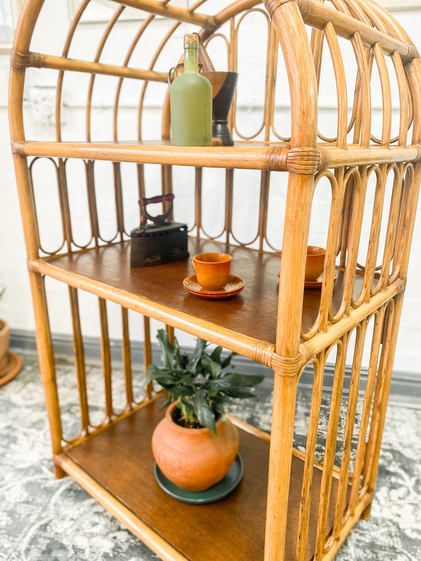 Cane Display Shelf