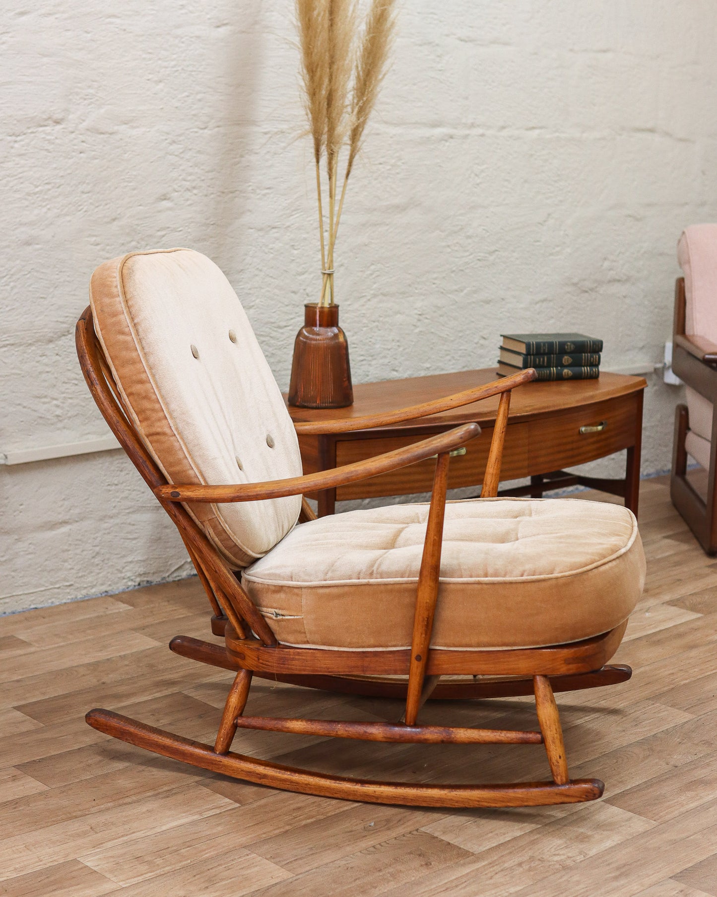 Mid-Century Lubis Rocking Chair