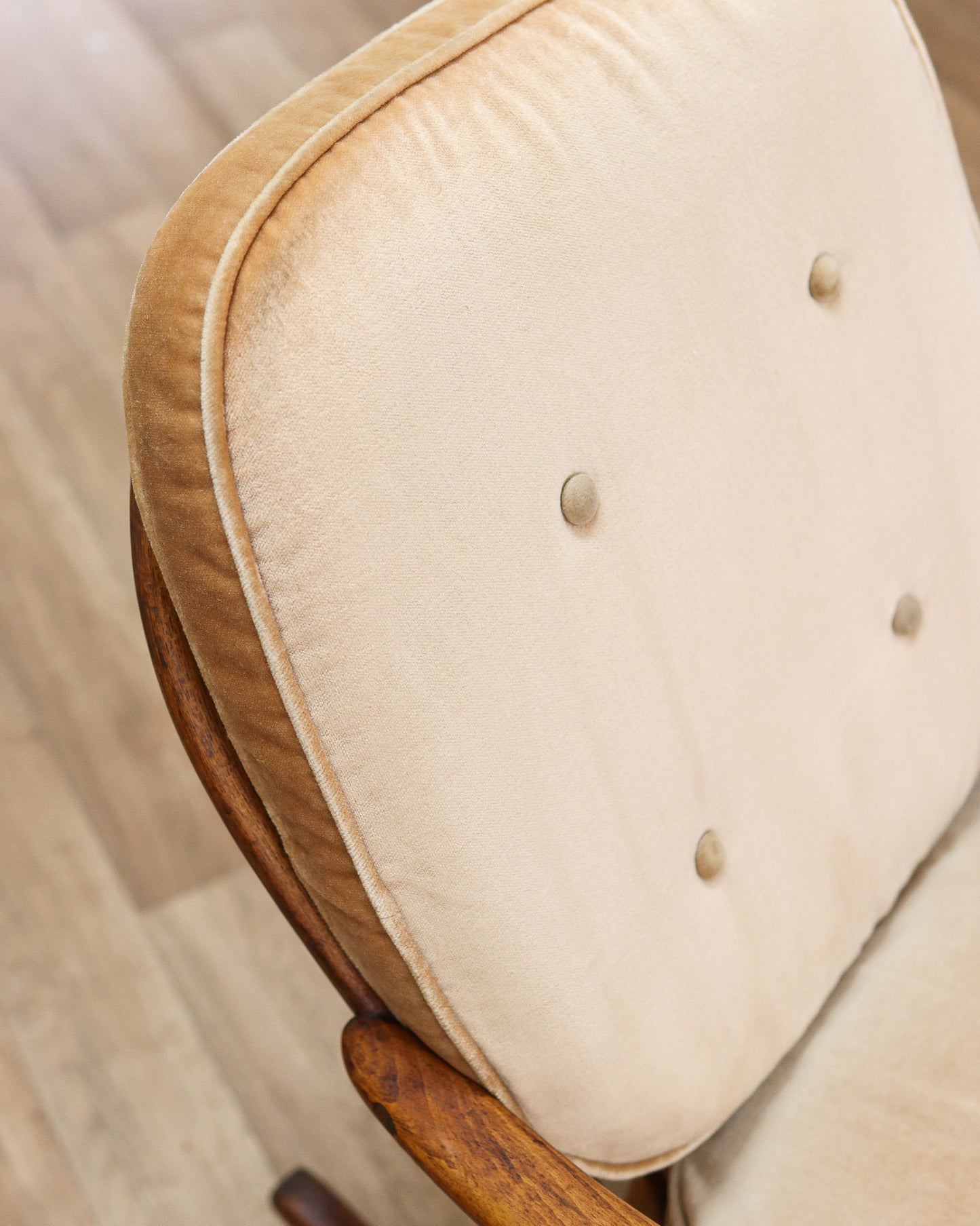 Mid-Century Lubis Rocking Chair