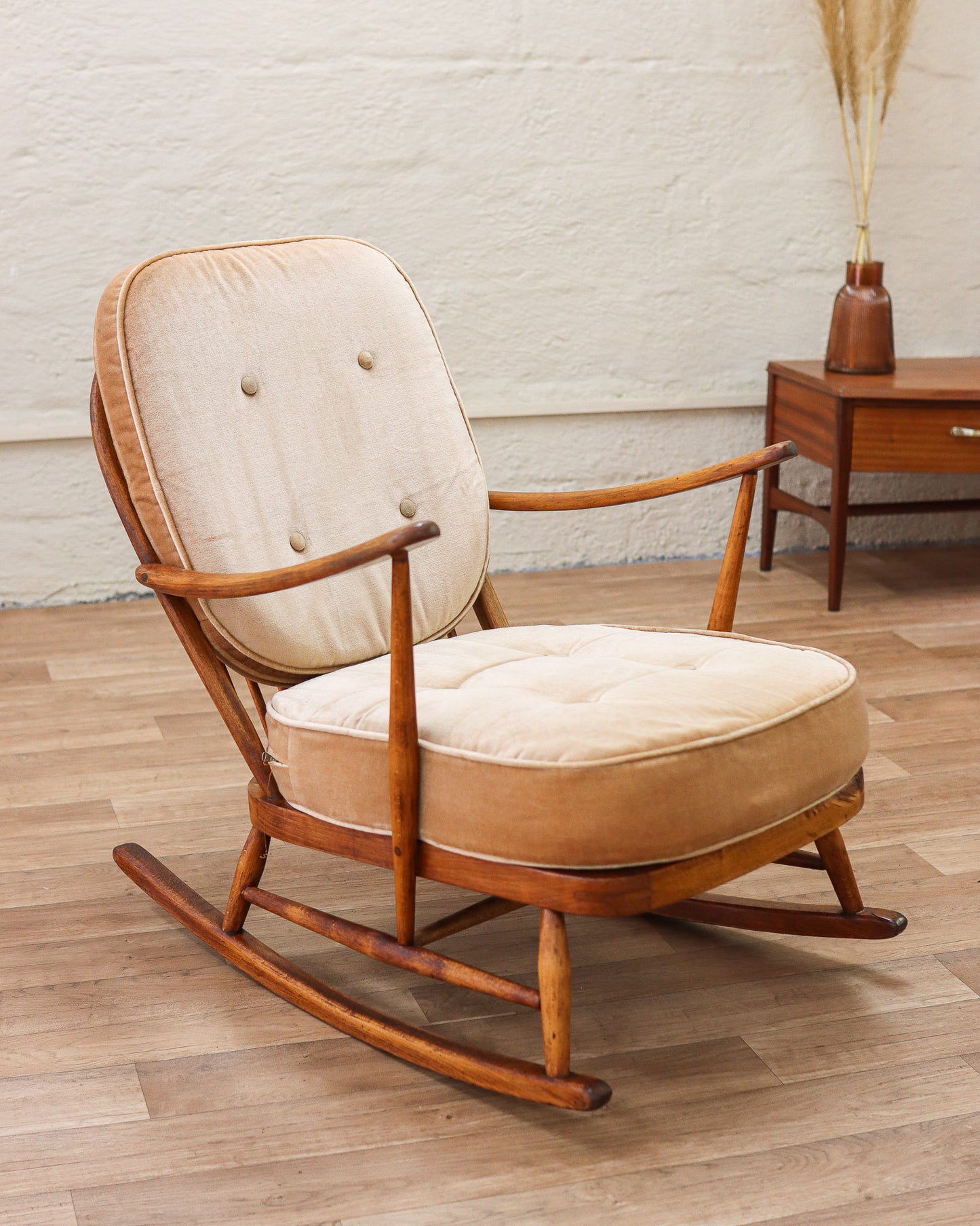 Mid-Century Lubis Rocking Chair