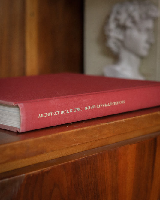 Architectural Digest International Interiors (1979) First Edition Coffee Table Book