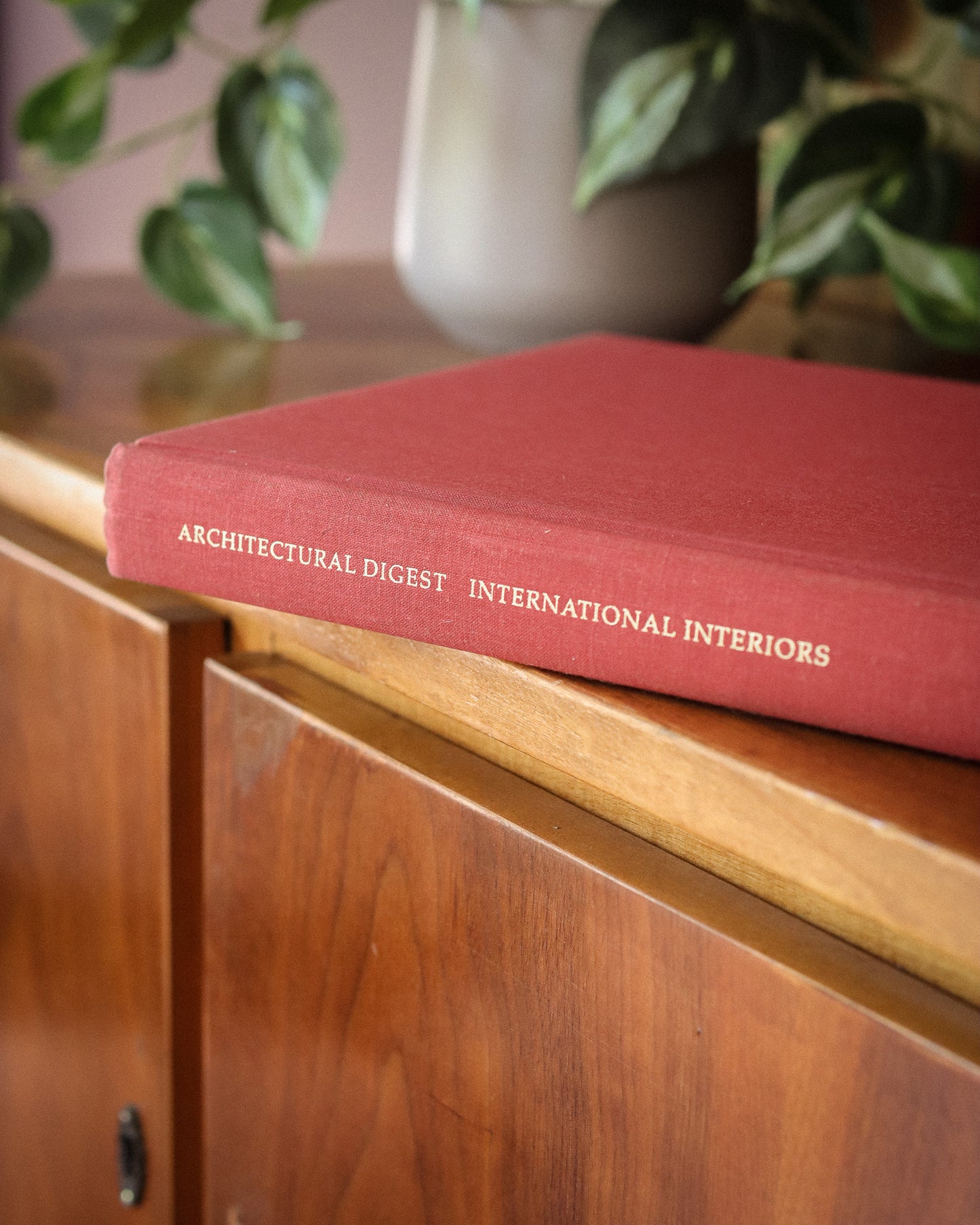 Architectural Digest International Interiors (1979) First Edition Coffee Table Book