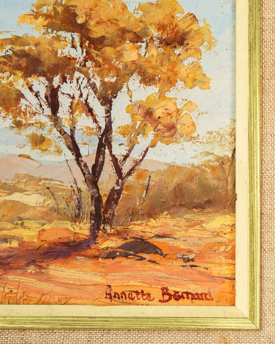 Beautiful Landscape Oil Painting by Annette Barnard