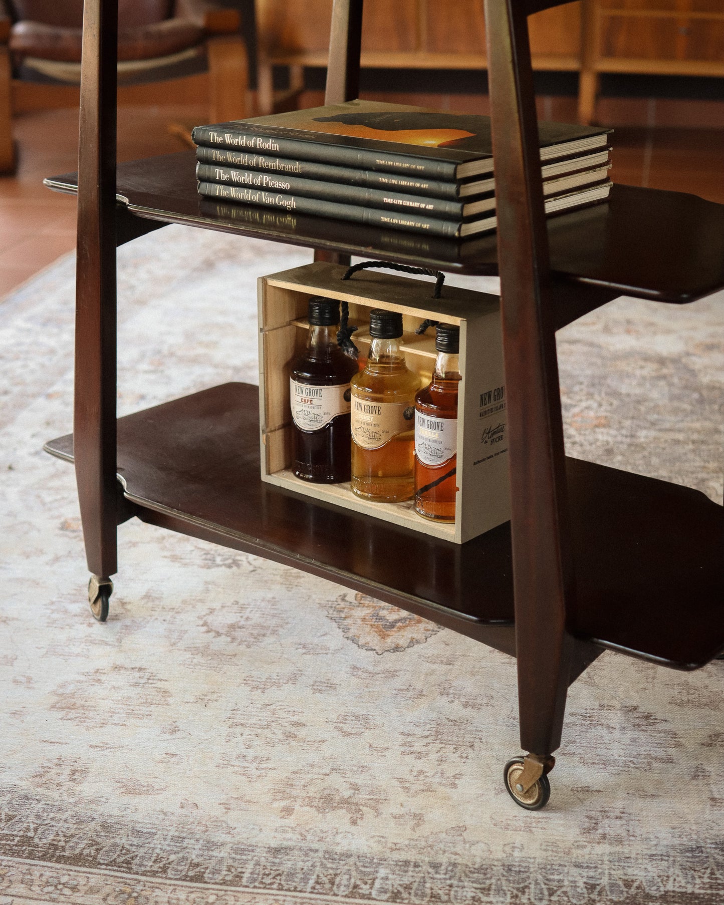 Retro Bar Cart/Drinks Trolley by Aristocraft