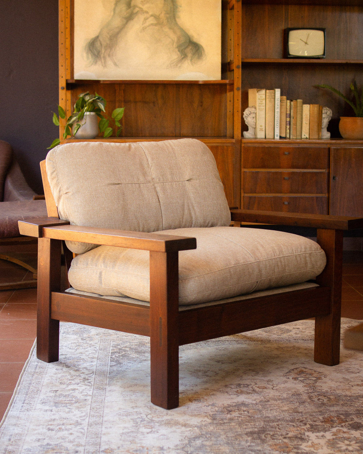 Pair of 1960s Mid-Century Armchairs by Artecasa