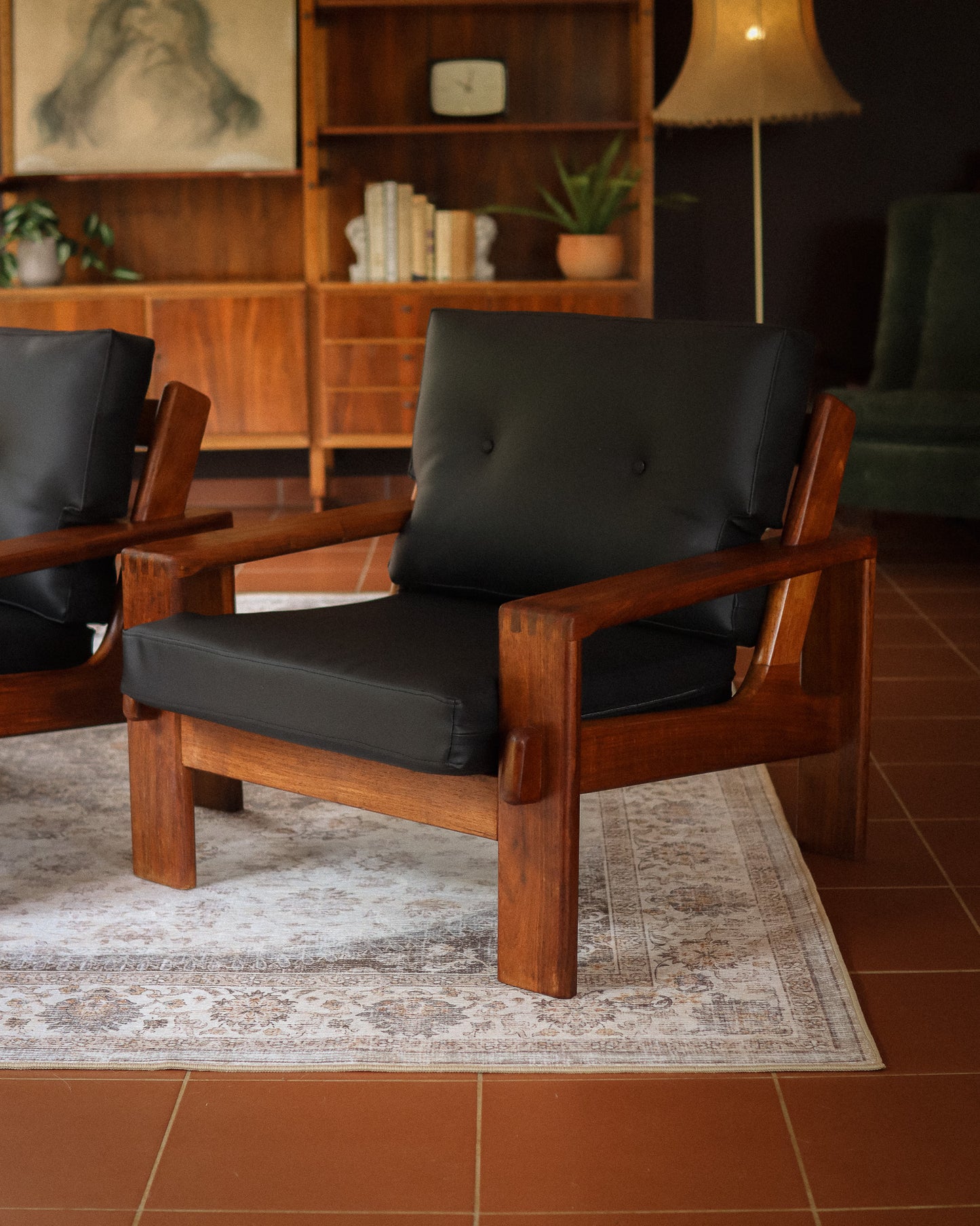 1960s Mid-Century ‘Bonanza’ Armchairs by Esko Pajamies for Asko