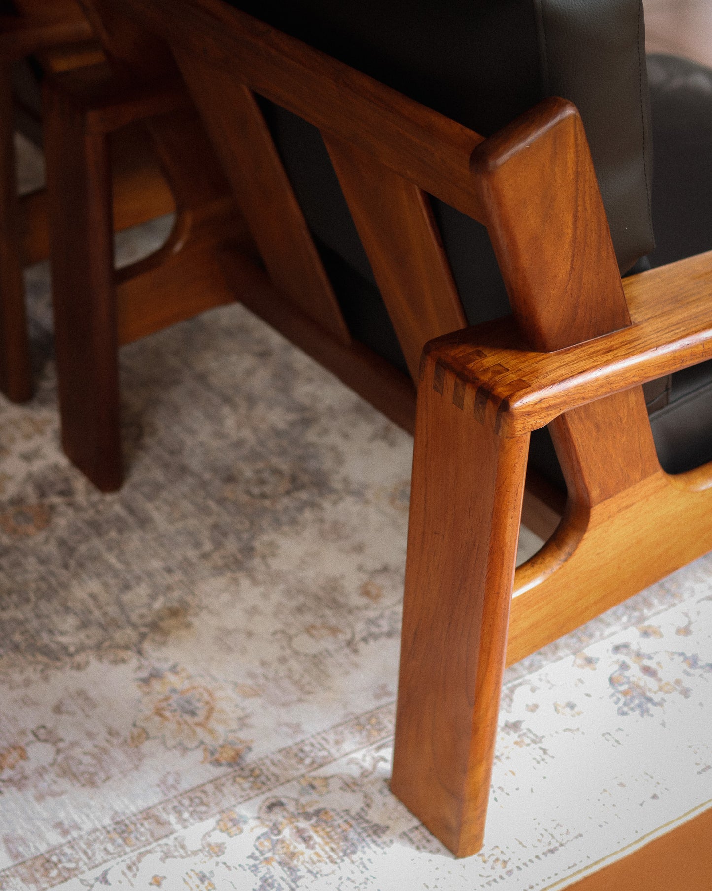 1960s Mid-Century ‘Bonanza’ Armchairs by Esko Pajamies for Asko