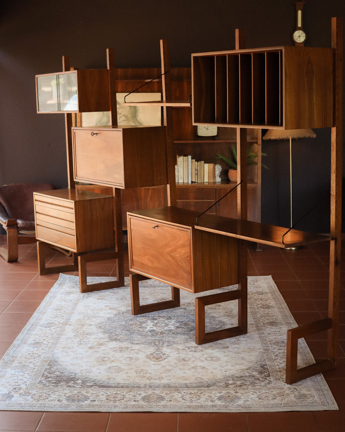 Mid-Century CADO 'Royal System' Modular Shelving Unit