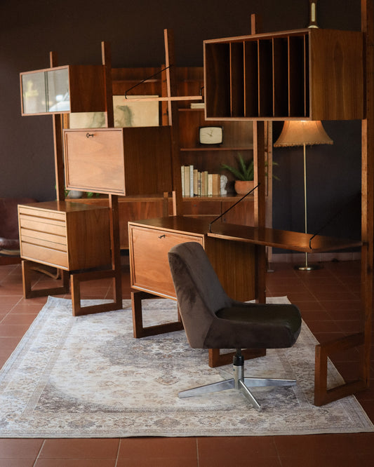 Mid-Century CADO 'Royal System' Modular Shelving Unit