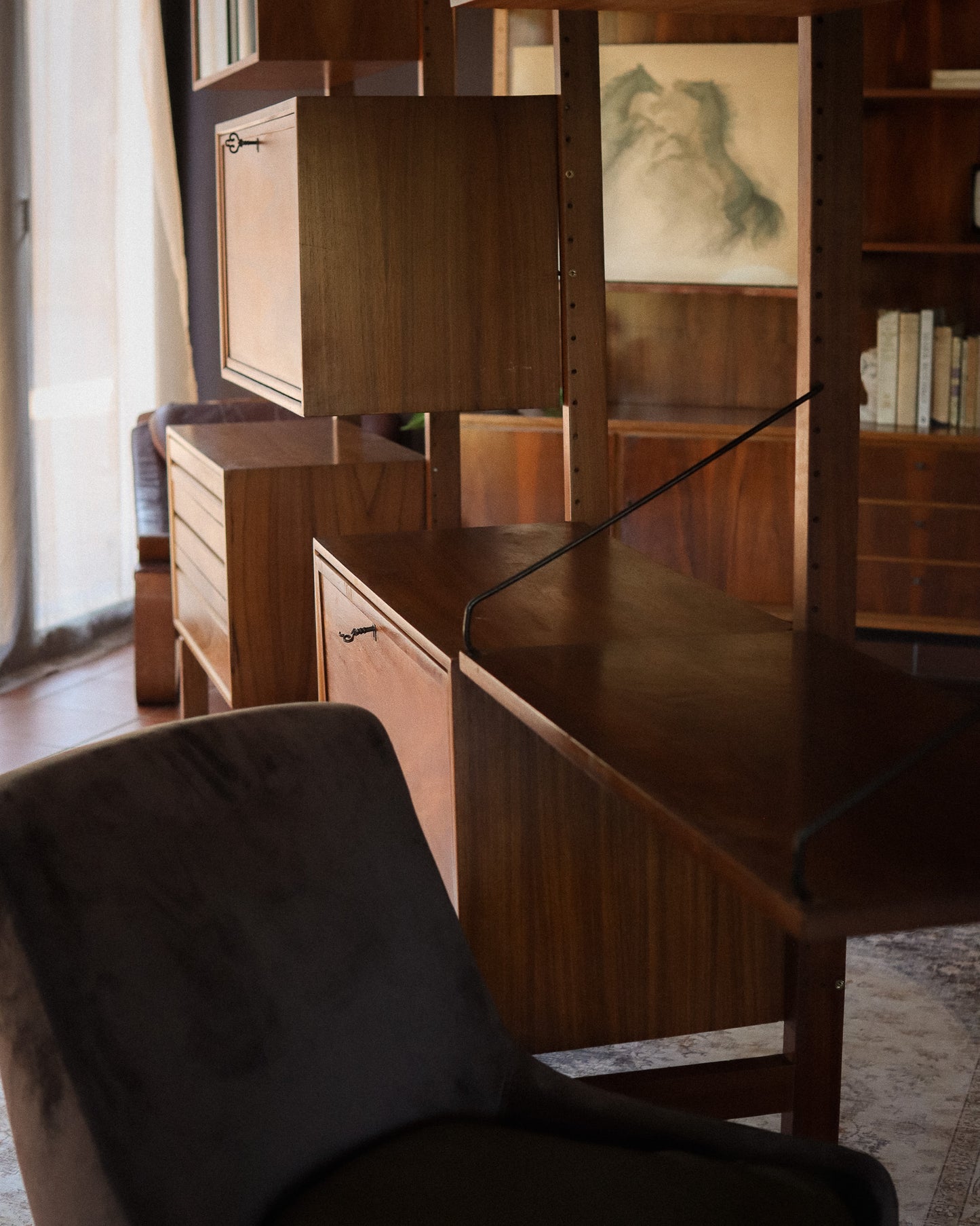 Mid-Century CADO 'Royal System' Modular Shelving Unit