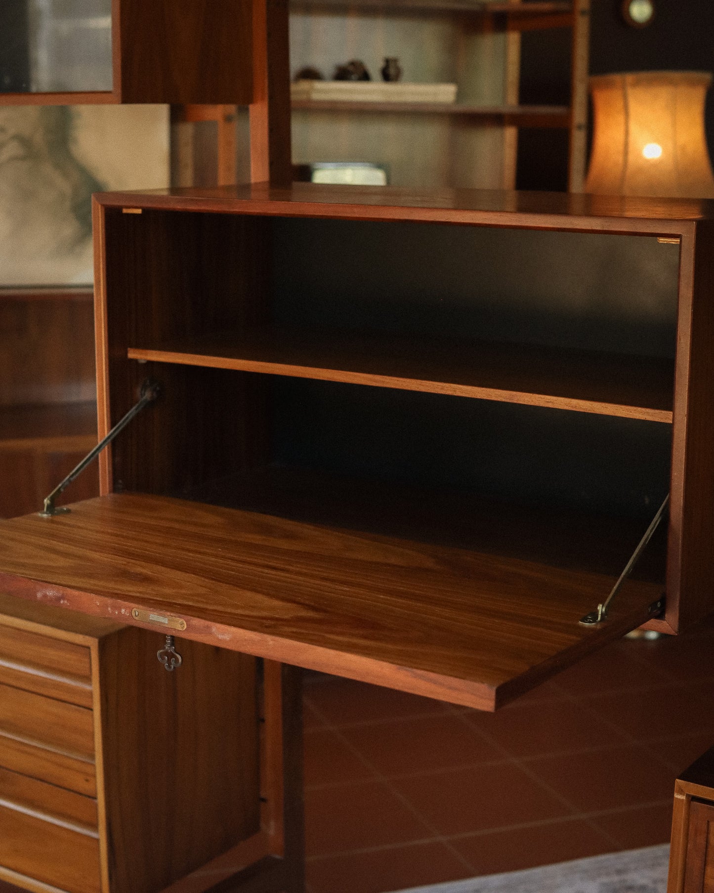 Mid-Century CADO 'Royal System' Modular Shelving Unit