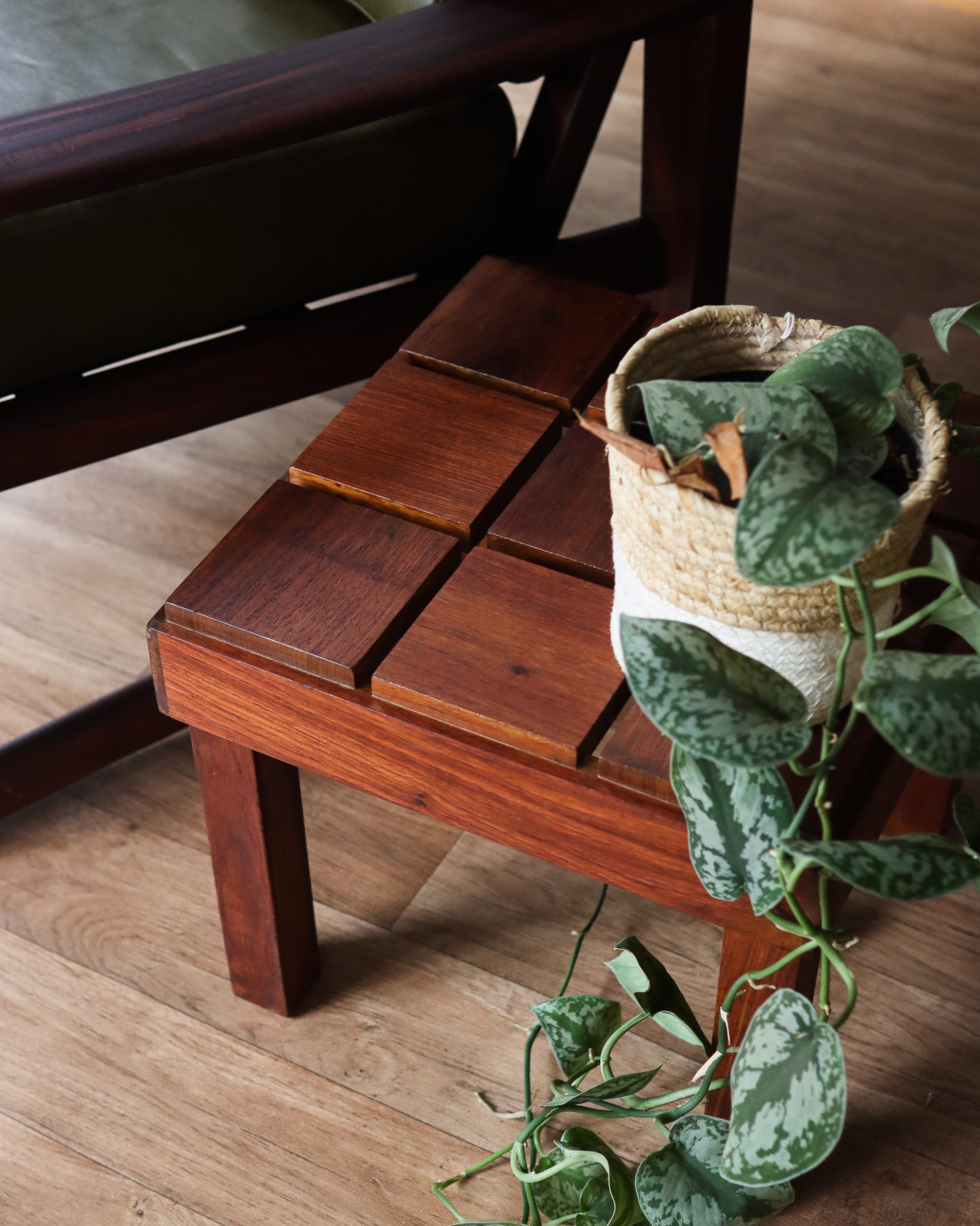 Cubist Style Side Table