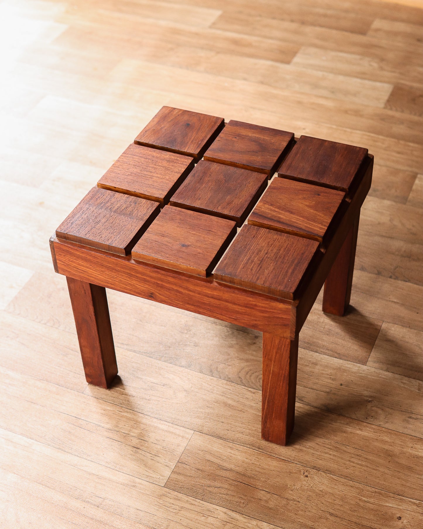 Cubist Style Side Table