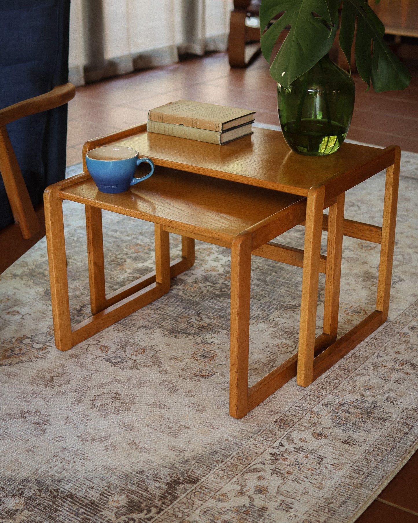 Set of Mid-Century Danish Nesting Tables