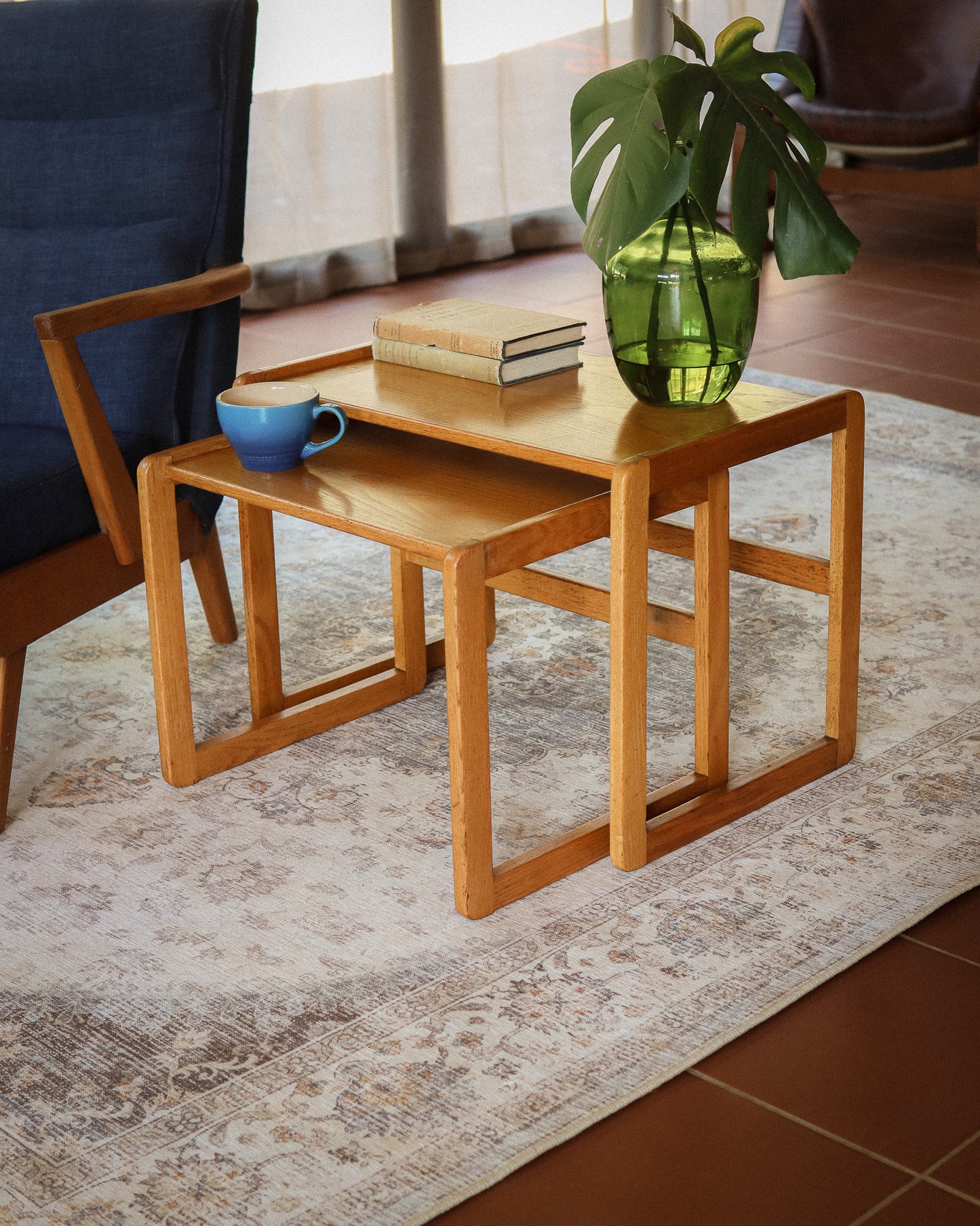 Set of Mid-Century Danish Nesting Tables